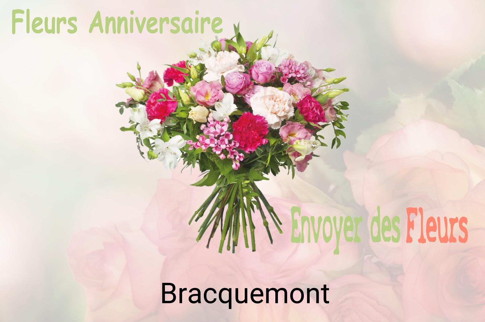 Bouquet de fleurs d’anniversaire livré à Bracquemont